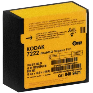 Kodak Eastman Double X Motion Picture FIlm 16mm, 35mm, Cinefilm, Bolex