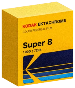 Kodak Vision3 Super8 Ektachrome 100D Filmkassette