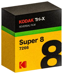 Kodak Vision3 Super8 Tri-X 7266 Filmkassette